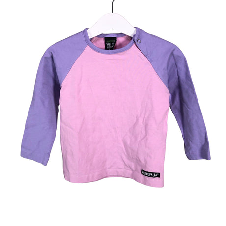 Unisex Villervalla - Trikotaažist pluus, suurus 80 - 86 - Heleroosa ()