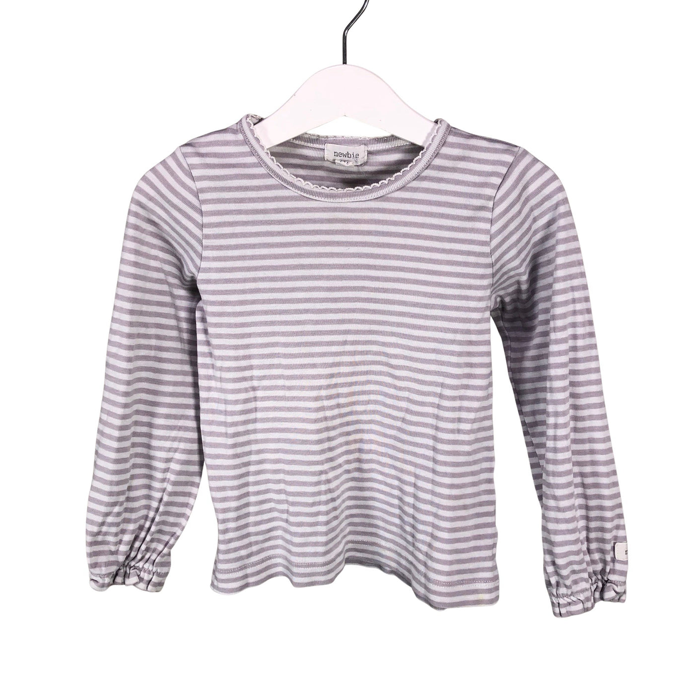 Unisex Newbie - Trikotaažist pluus, suurus 98 - 104 - Hall (1)