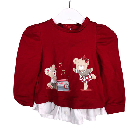 Unisex Mayoral - Dressikangast pluus, suurus 80 - 86 - Punane ()