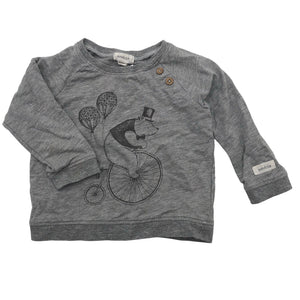 Unisex Newbie - Trikotaažist pluus, suurus 74 - 80 - Hall (1)