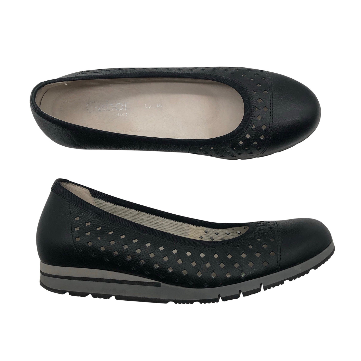 Unisex Gabor - Baleriinad, suurus 38 - Must (1)