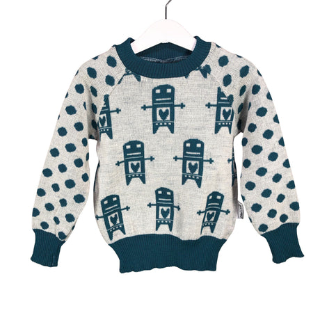 Unisex Johanna K. Design - Kampsun, suurus 98 - 104 - Looduslik valge ()