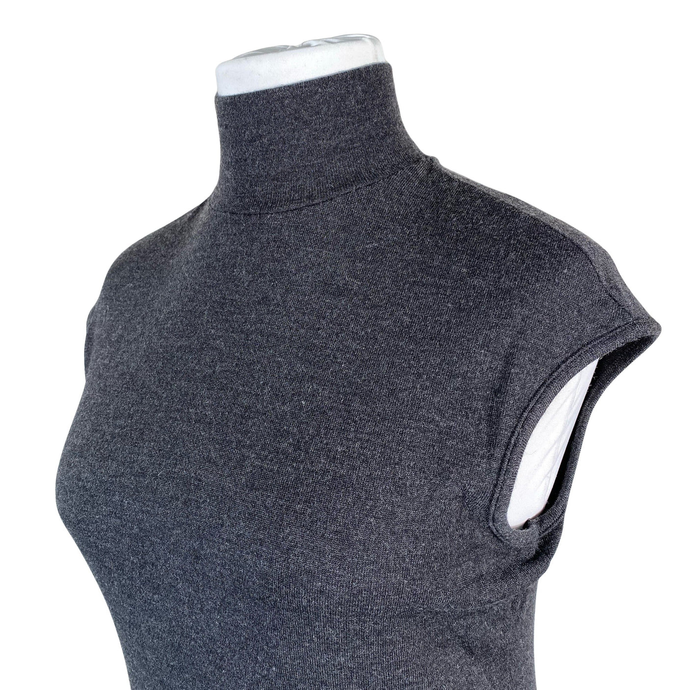 Unisex MaxMara - Kootud vest, suurus 42 - Hall (3)