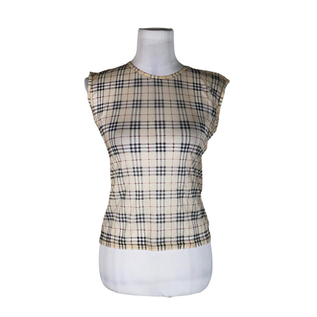 Unisex Burberry - Trikotaažist topp, suurus 38 - Beige ()