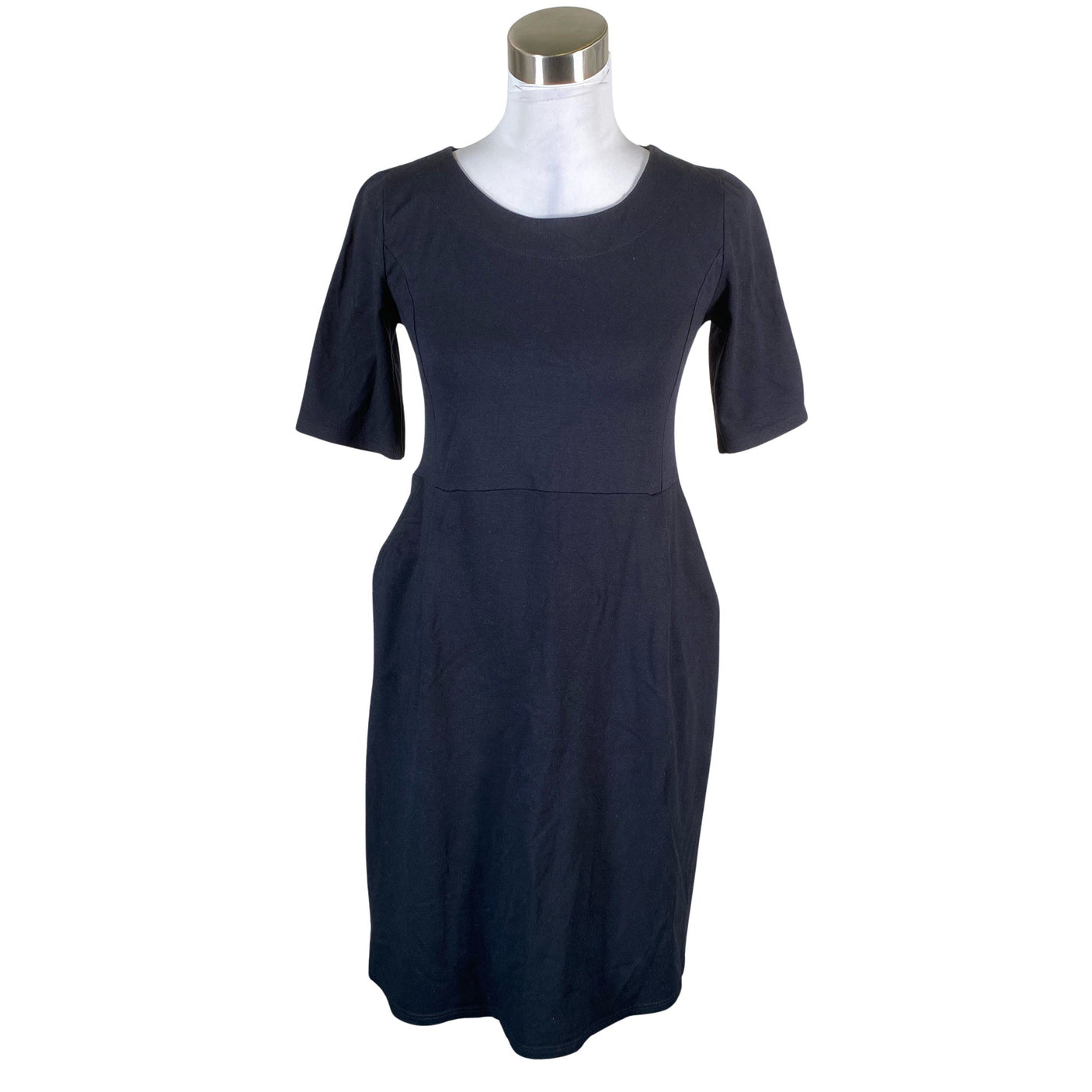 Unisex Nanso - Trikotaažist kleit, suurus 36 - Must (1)