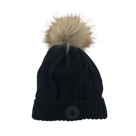 Unisex Áhkká - Talvemüts, suurus 50 - 52 cm - Must ()