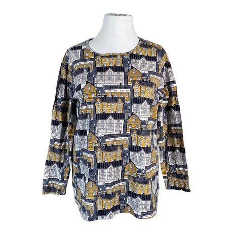 Unisex PaaPii - Trikotaažist pluus, suurus 46 - Hall ()
