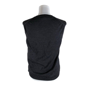 Unisex Sand - Kootud vest, suurus 40 - Hall (2)