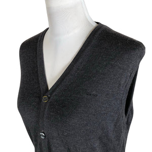 Unisex Sand - Kootud vest, suurus 40 - Hall (3)