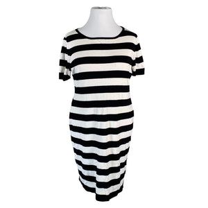 Unisex Comma - Kootud kleit, suurus 46 - Valge (1)