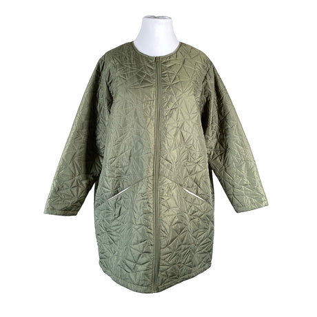 Unisex Zizzi - Tepitud jope, suurus 54 - Roheline ()