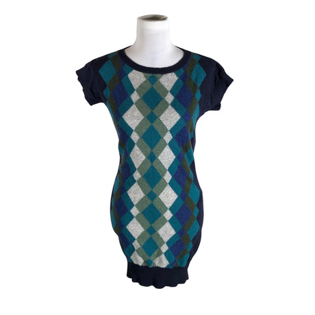 Unisex Benetton - Kootud kleit, suurus 34 - Sinine ()