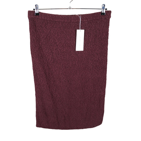 Unisex Arket - Kootud seelik, suurus 40 - Veinipunane ()