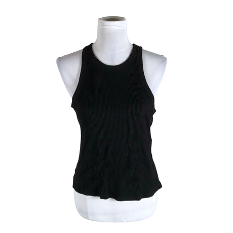 Unisex Lindex - Trikotaažist topp, suurus 40 - Must ()