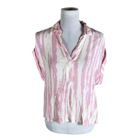 Unisex Tom Tailor - Lühikeste käistega pluus, suurus 36 - Looduslik valge ()