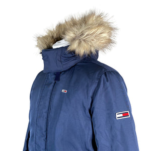 Unisex Tommy Jeans (Tommy Hilfiger) - Talvejope, suurus L - Sinine (3)