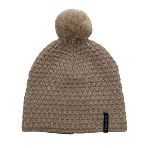 Unisex Joutsen - Talvemüts, suurus 58 - 60 cm - Beige (1)