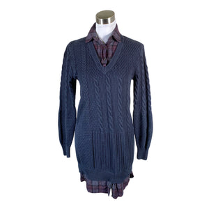 Unisex Diesel - Kootud tuunika, suurus 34 - Sinine (1)