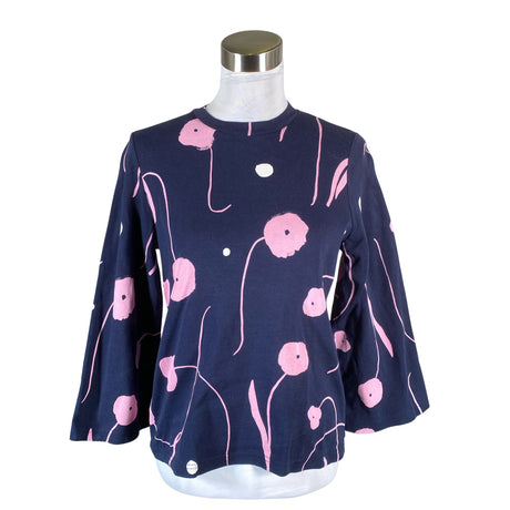 Unisex Nanso - Trikotaažist pluus, suurus 34 - Sinine ()