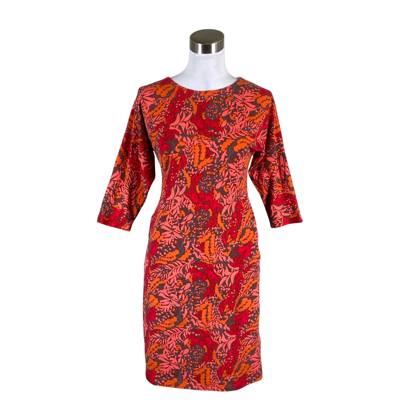 Unisex Nanso - Trikotaažist kleit, suurus 34 - Punane (1)