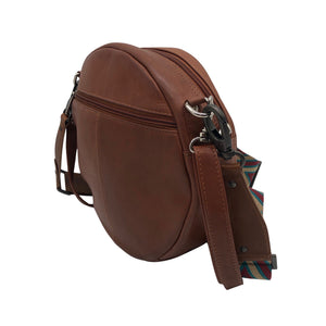 Unisex Cinino - Õlakott, suurus Midi - Pruun (2)