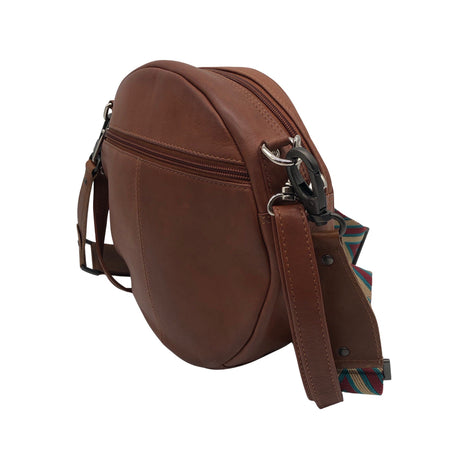 Unisex Cinino - Õlakott, suurus Midi - Pruun (2)