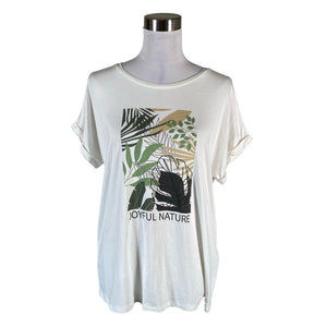 Unisex Soyaconcept - T-särk, suurus 40 - Valge (1)