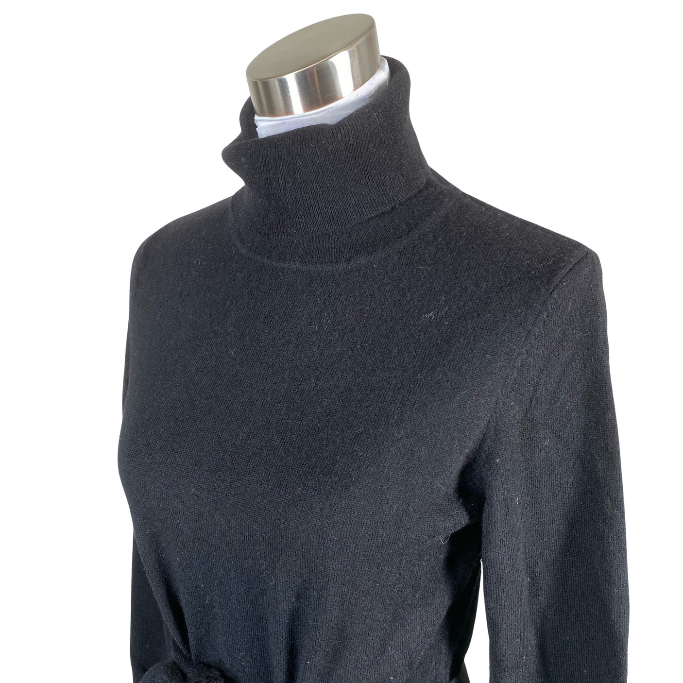 Unisex Andiata - Kootud kleit, suurus 38 - Must (2)