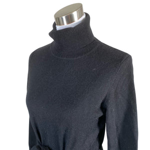 Unisex Andiata - Kootud kleit, suurus 38 - Must (2)