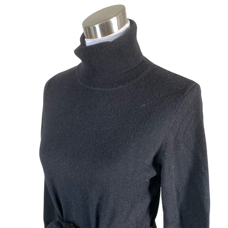 Unisex Andiata - Kootud kleit, suurus 38 - Must (2)