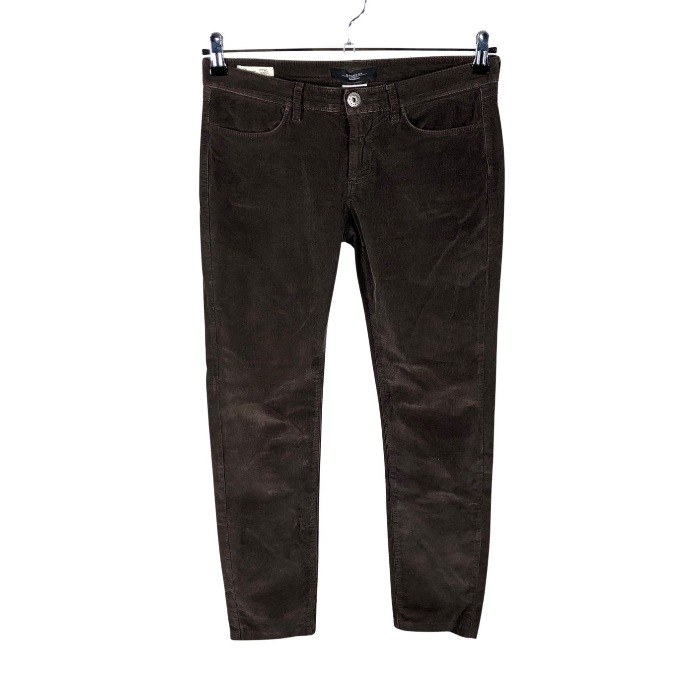 Unisex Weekend by MaxMara - Sametpüksid, suurus 38 - Pruun (1)