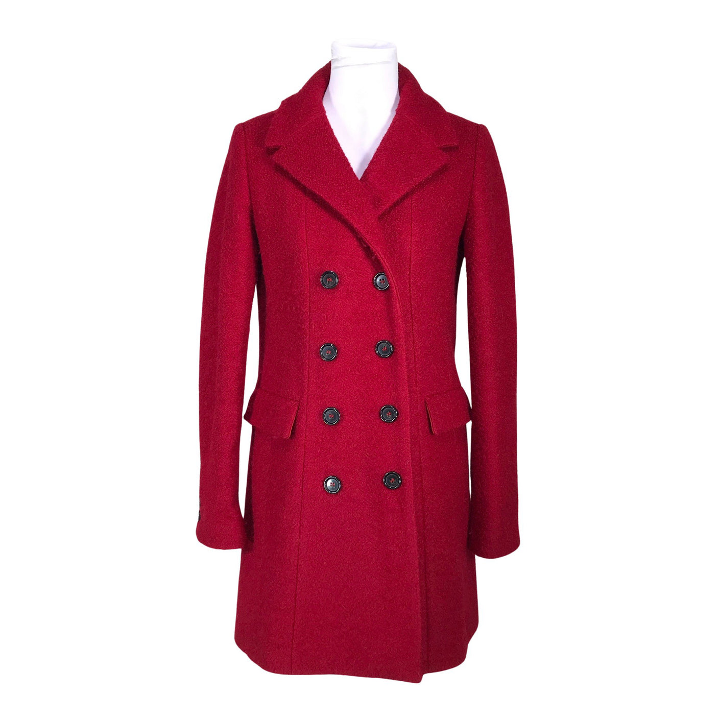 Unisex Marella - Villane mantel, suurus 38 - Punane (1)