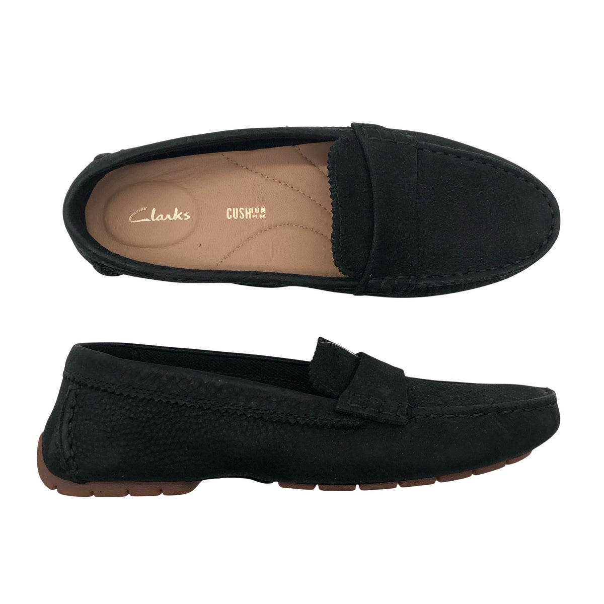 Unisex Clarks - Mokassiinid, suurus 38 - Must (1)