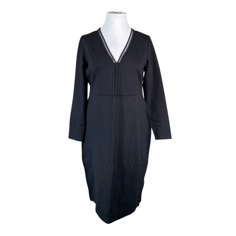 Unisex Lindex - Trikotaažist kleit, suurus 42 - Must ()