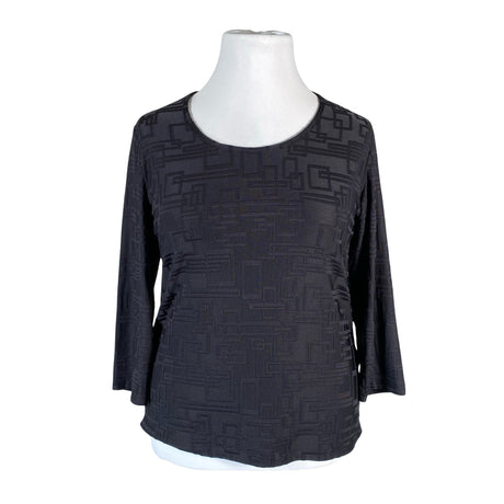 Unisex Global - Trikotaažist pluus, suurus 42 - Must ()