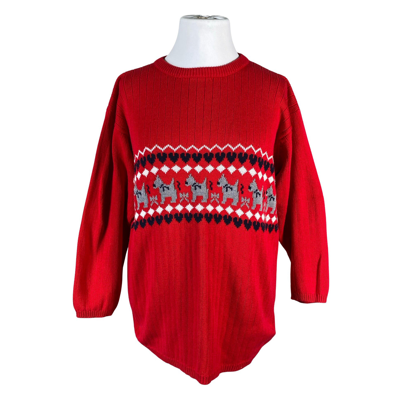 Unisex Pierre Cavallo - Kootud tuunika, suurus 42 - Punane (1)