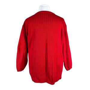 Unisex Pierre Cavallo - Kootud tuunika, suurus 42 - Punane (2)