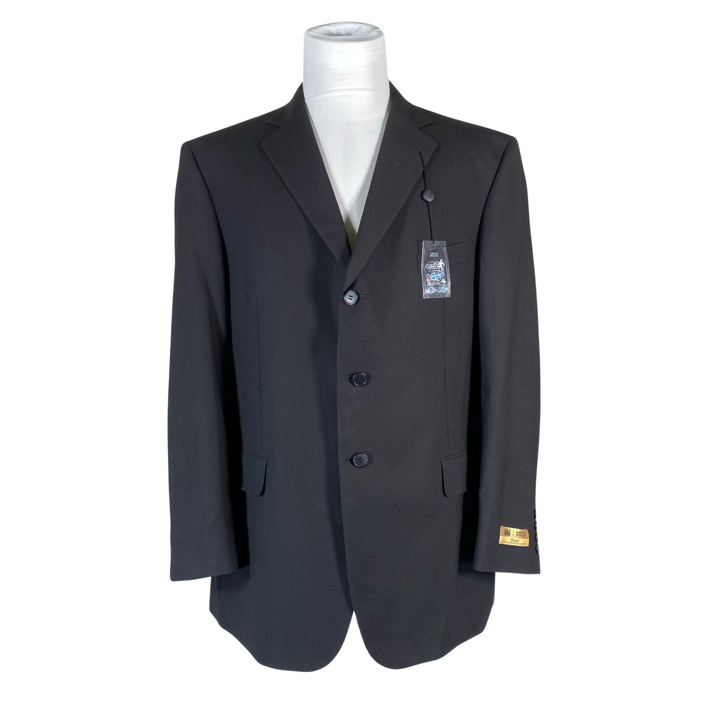 Unisex Marks&Spencer - Ülikonna pintsak, suurus XXXXL - Must (1)