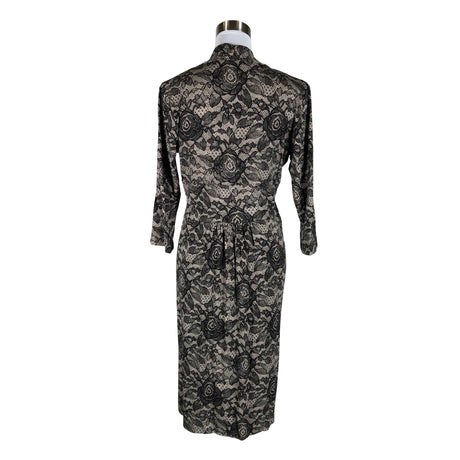 Unisex Andiata - Trikotaažist kleit, suurus 40 - Beige (2)