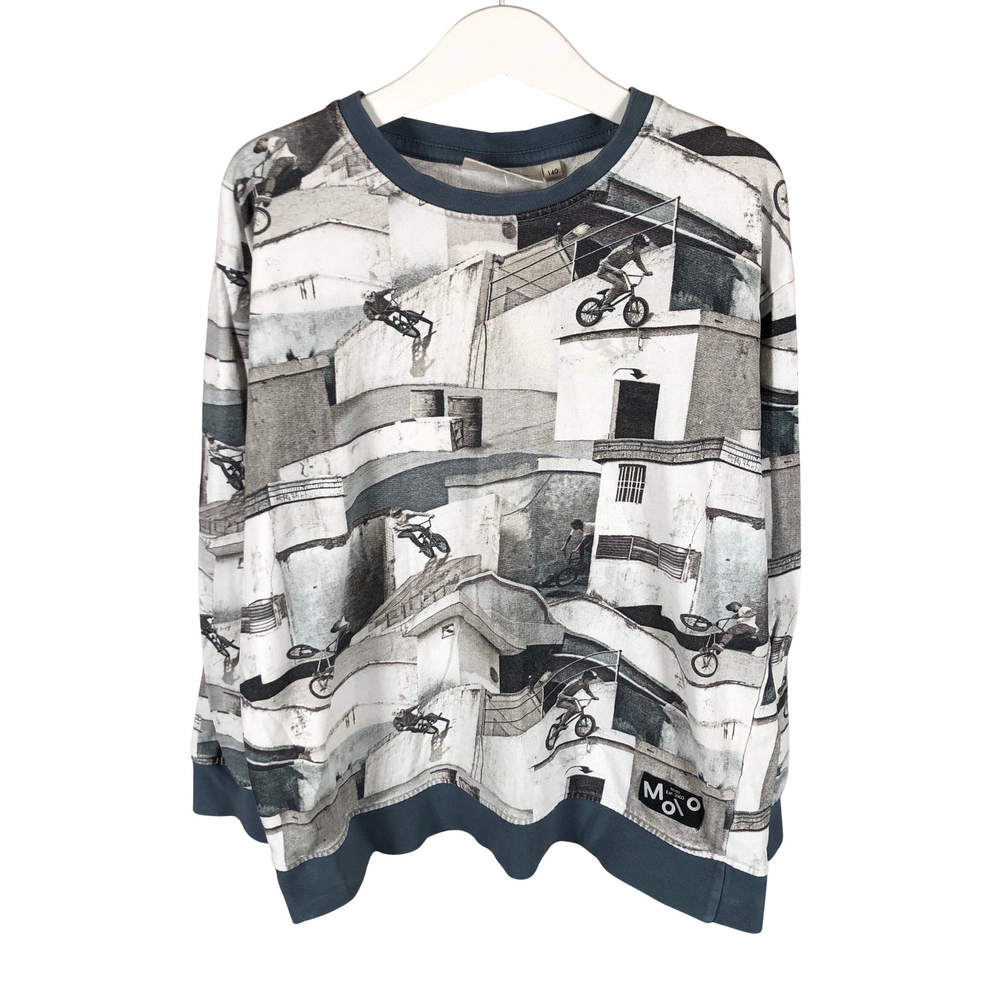 Unisex Molo Kids - Dressikangast pluus, suurus 134 - 140 - Hall (1)