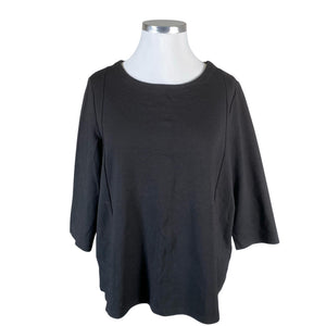 Unisex Gerry Weber - Trikotaažist pluus, suurus 46 - Must (1)