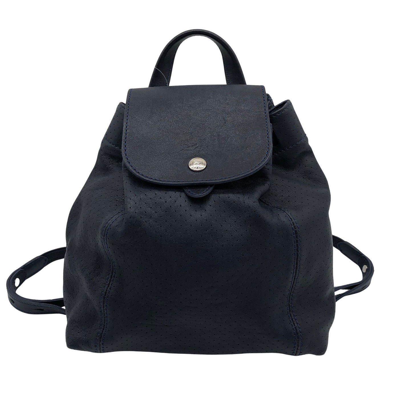 Unisex Longchamp - Seljakott, suurus Mini - Sinine (1)