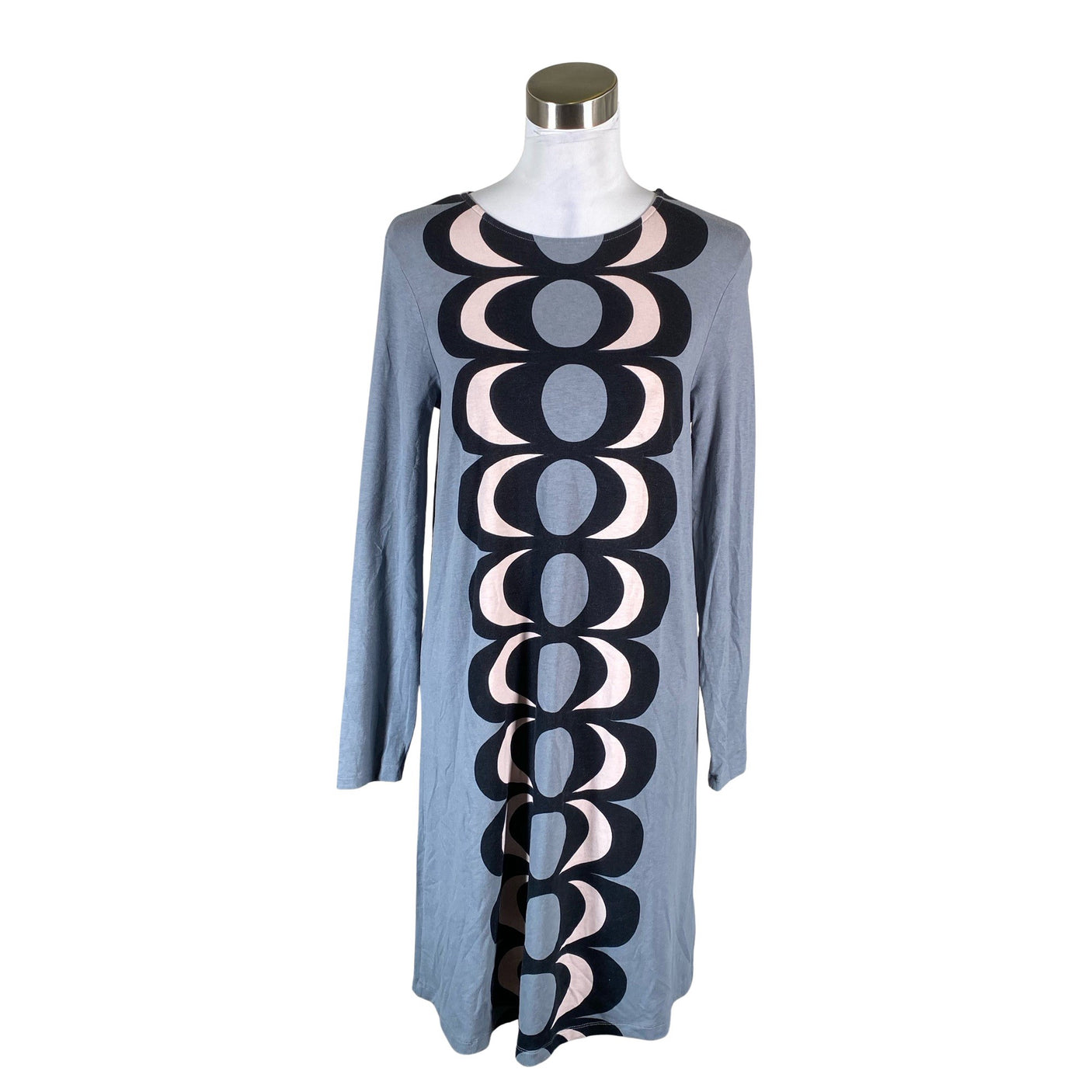 Unisex Marimekko - Trikotaažist kleit, suurus 40 - Hall (1)