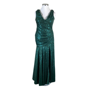Unisex Goddiva London - Õhtukleit, suurus 42 - Roheline (1)