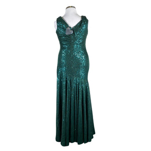 Unisex Goddiva London - Õhtukleit, suurus 42 - Roheline (3)