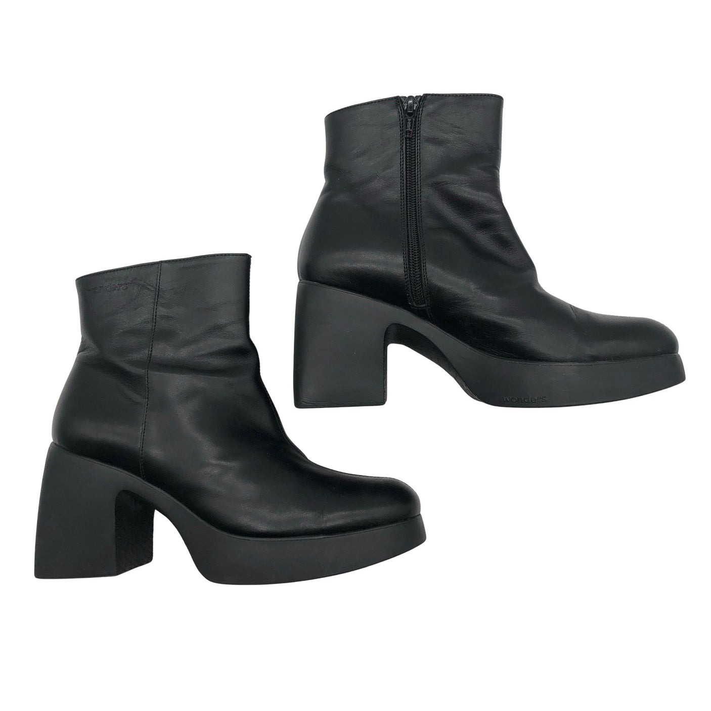 Unisex Wonders - Poolsaapad, suurus 39 - Must (1)