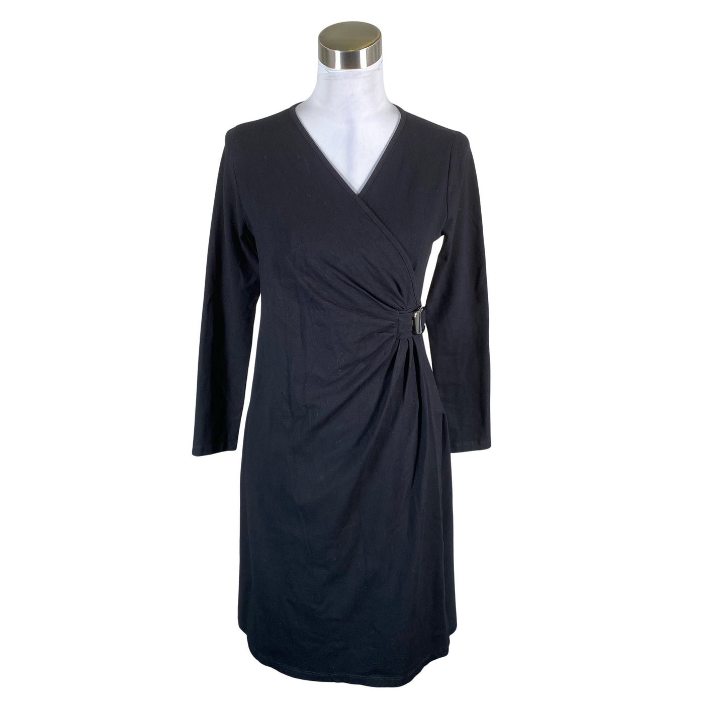 Unisex Andiata - Trikotaažist kleit, suurus 38 - Must (1)