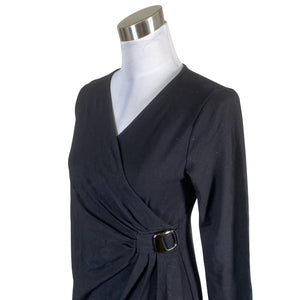 Unisex Andiata - Trikotaažist kleit, suurus 38 - Must (2)