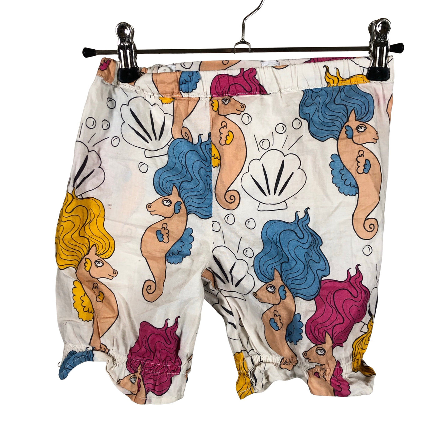 Unisex Mini Rodini - Lühikesed püksid, suurus 104 - 110 - Valge (1)