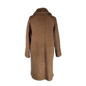 Unisex Ril's - Villane mantel, suurus 34 - Pruun (2)